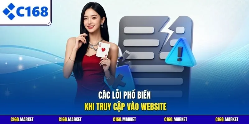 Các lỗi phổ biến khi truy cập vào website