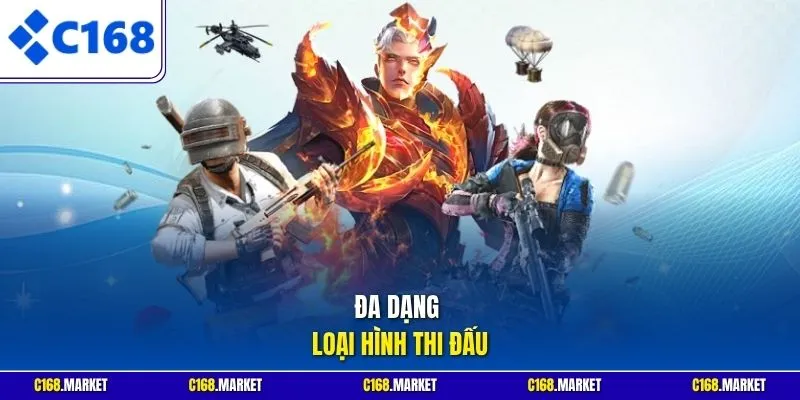Đa dạng loại hình thi đấu