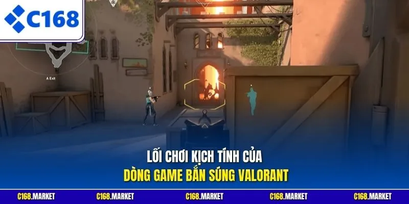 Lối chơi kịch tính của dòng game bắn súng Valorant
