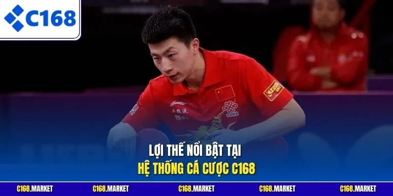 Lợi thế nổi bật tại hệ thống cá cược C168